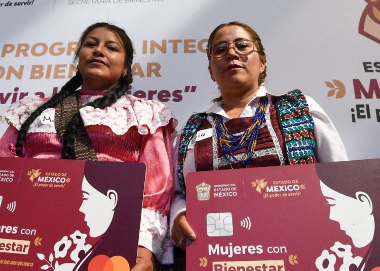 Cuestionan licitación de tarjetas Mujeres con Bienestar en Edomex por asignación a Broxel