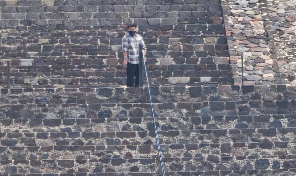 Reportan balacera en las pirámides de Teotihuacán