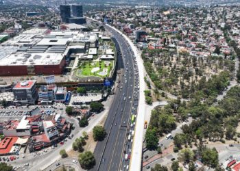 Reconstrucción de Periférico Norte alcanza el 93%; carriles centrales ya están abiertos