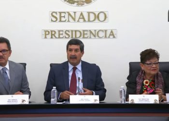 Ernestina Godoy presenta ante senadores Plan de Procuración de Justicia; se actuará sin tintes partidistas, promete