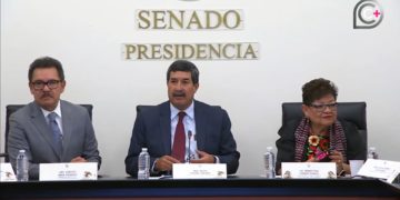Ernestina Godoy presenta ante senadores Plan de Procuración de Justicia; se actuará sin tintes partidistas, promete