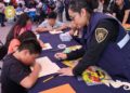 SSC acerca a niñas y niños a la labor policial en el Zocalito de las Infancias