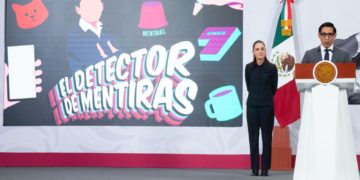 Infodemia se disculpa por calificar como falsas imágenes que sí eran reales de mujer asoleándose en Palacio Nacional