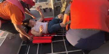 Marina realiza evacuación médica en inmediaciones de Agua Verde, en Baja California Sur