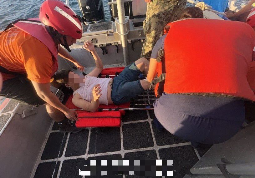 Marina realiza evacuación médica en inmediaciones de Agua Verde, en Baja California Sur