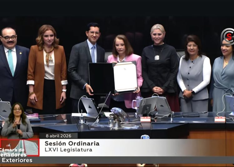 Sin el apoyo de PRI y PAN, Senado ratifica a Roberto Velasco Álvarez como titular de SRE