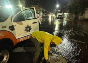 Refuerza municipio de Puebla vigilancia y respuesta ante lluvias en la capital