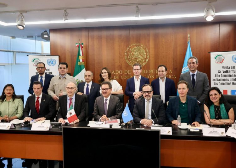 Senado niega ante Volker Türk que gobierno de México promueva o incentive desapariciones forzadas