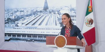 Anuncia Sheinbaum remodelación de terminal ferroviaria en Buenavista