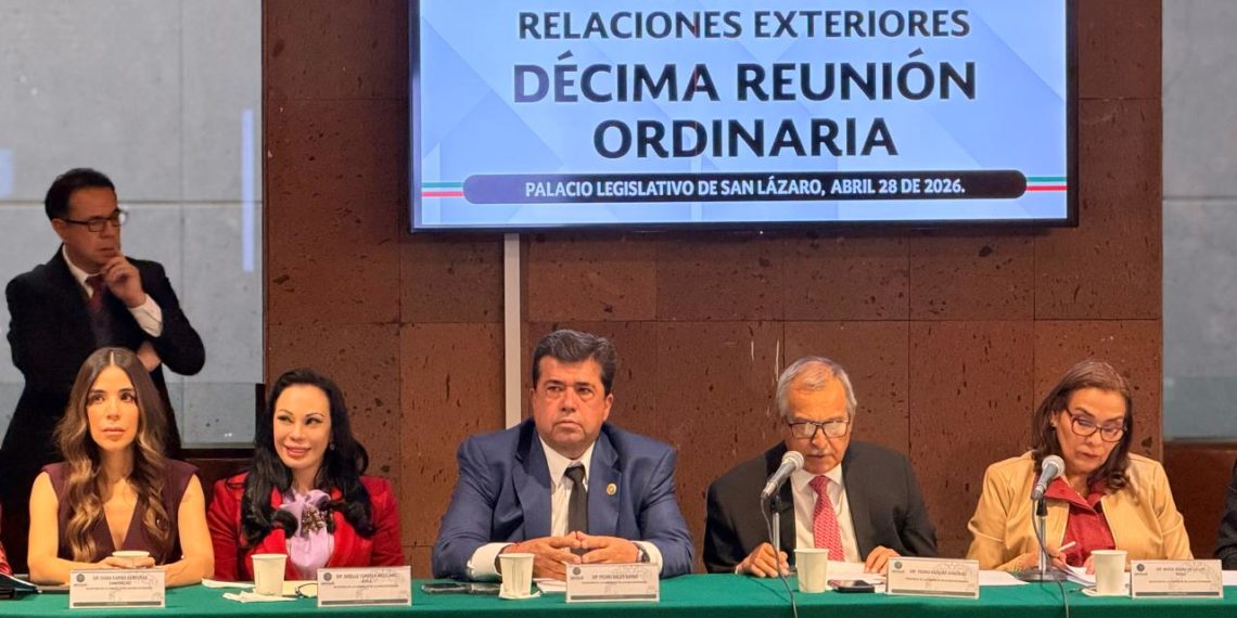 Pedro Haces respalda fortalecimiento técnico en la Comisión de Relaciones Exteriores