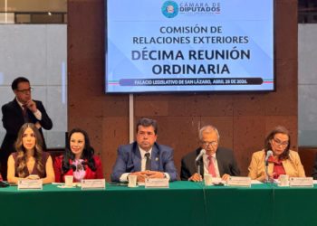 Pedro Haces respalda fortalecimiento técnico en la Comisión de Relaciones Exteriores