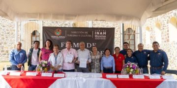 INAH y ayuntamiento de Totolapan firman convenio marco de colaboración en favor del patrimonio