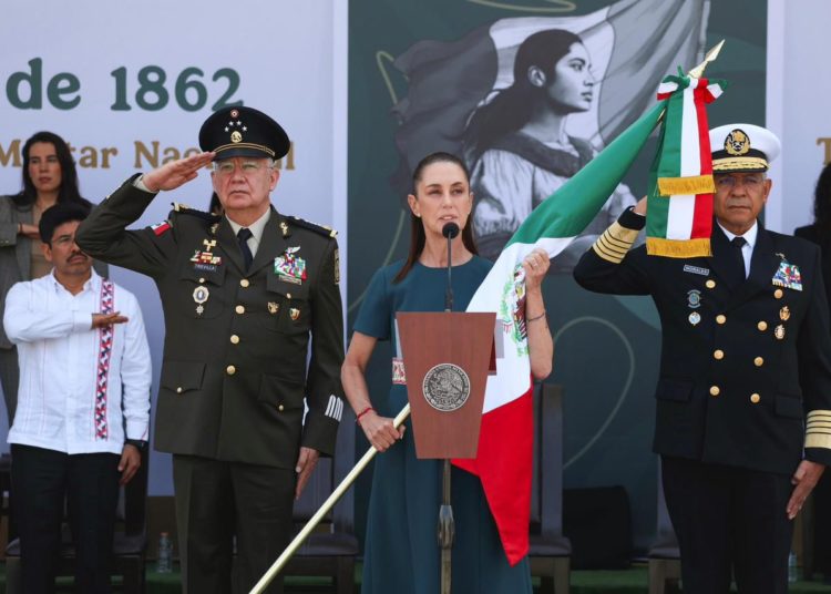 Batalla de Puebla enmarca llamado de Sheinbaum a defender la soberanía