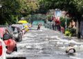 Reportan mega fuga de agua en Iztapalapa