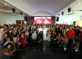 Muestra grupo político Castelán músculo en Coacalco: festejan a más de 400 madres de familia