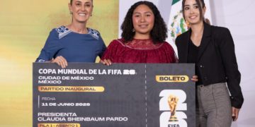 Sheinbaum anuncia a las cuatro finalistas que acudirán a partidos del Mundial 2026