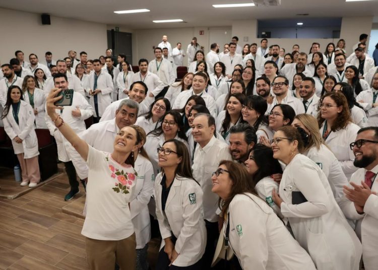 Sheinbaum inaugura hospital del IMSS con 28 especialidades en Hermosillo