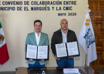 Firman convenio El Marqués y la CMIC en favor de personas en situación de vulnerabilidad
