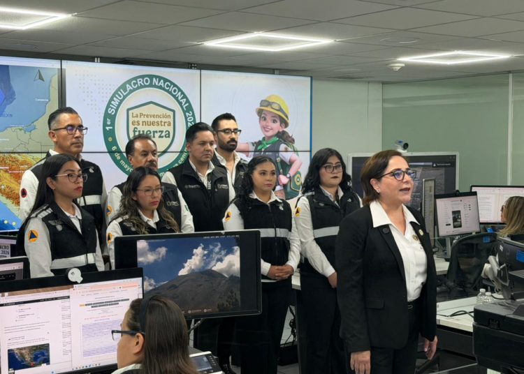 Participan 37 millones de personas en el Primer Simulacro Nacional 2026