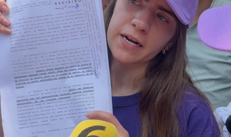 Familia de Maciel Alejandrina exige sentencia condenatoria y reingreso a prisión del presunto feminicida