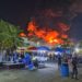 Incendio en recinto ferial en el municipio de Centro, Tabasco, deja cinco personas sin vida