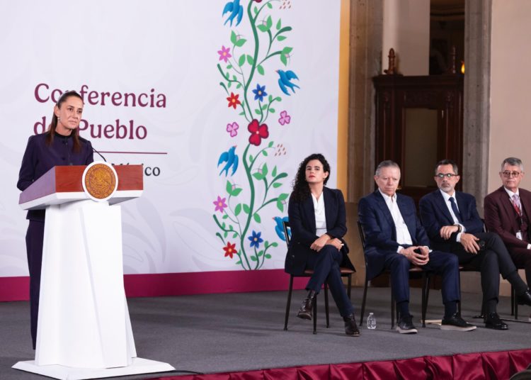 Confirma Sheinbaum que la UIF congeló cuentas de Rocha Moya y demás funcionarios señalados por Estados Unidos