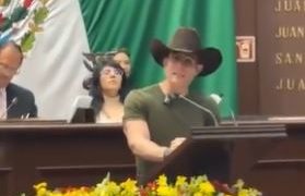 Movimiento del Sombrero protesta contra reforma electoral en Congreso de Michoacán