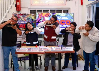 Anuncia Adolfo Cerqueda la llegada de la Feria del Taco Mundialista a Nezahualcóyotl con más de 100 expositores