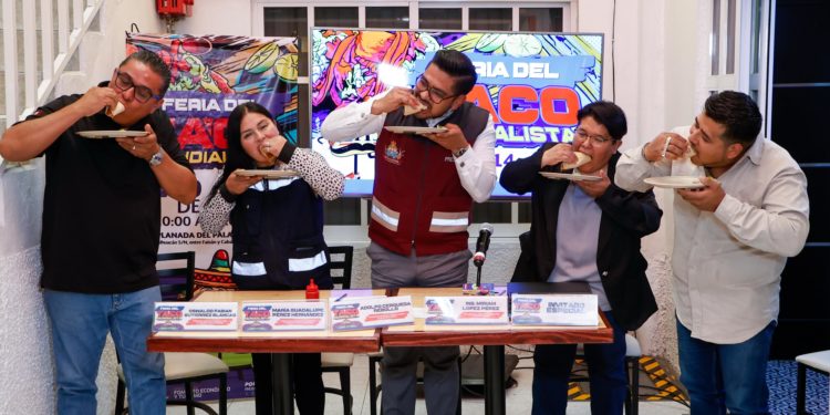 Anuncia Adolfo Cerqueda la llegada de la Feria del Taco Mundialista a Nezahualcóyotl con más de 100 expositores