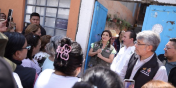 Apoyará Jefa de Gobierno a familias de la alcaldía Cuajimalpa, afectadas por la intensa lluvia con granizo