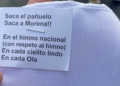 “Saca el pañuelo, saca a Morena”: la consigna opositora que llegó al Fan Fest del Mundial 2026 en CDMX