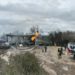 Ocurre fuerte explosión de pipa en predio clandestino del municipio de Tepeaca, Puebla, evacúan hospital, escuelas y viviendas
