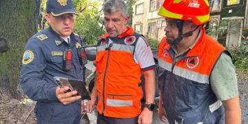 Reporta Mauricio Tabe más de 180 árboles caídos por fuertes lluvias en Miguel Hidalgo; activan Operativo Tormenta