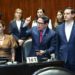 PAN condena que Sheinbaum prefirió a la elite de la FiFA que oír a madres buscadoras.