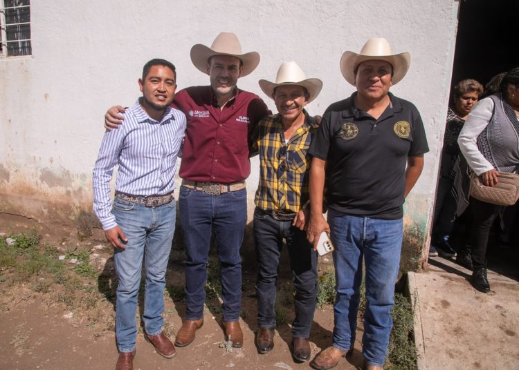 Impulsa Ulises Mejía visión de crecimiento económico para municipios del semidesierto zacatecano
