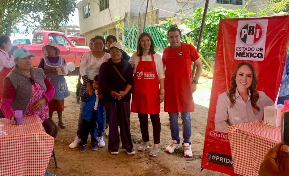 Consolida Luis Hill al PRI en Zinacantepec: respaldo estatal y trabajo de a pie