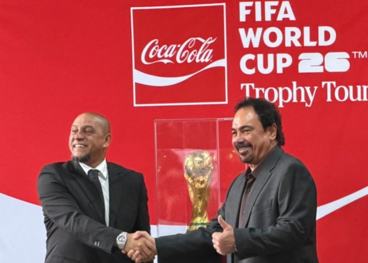 Trofeo de la Copa del Mundo ya está en la Ciudad de México