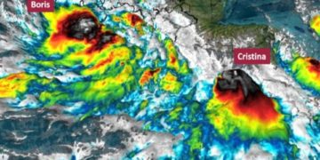 Boris tocará tierra el martes 9 de junio a primeras horas: se encuentra a 130 km al sur de Punta Maldonado, Acapulco