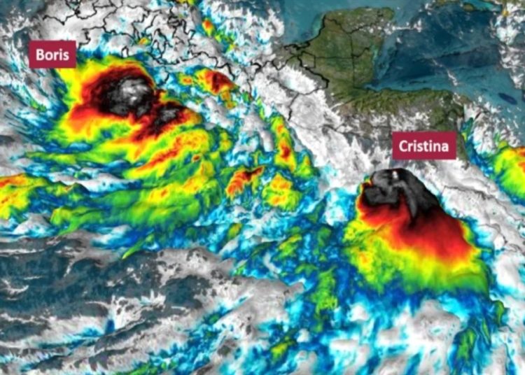 Boris tocará tierra el martes 9 de junio a primeras horas: se encuentra a 130 km al sur de Punta Maldonado, Acapulco