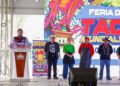 Inaugura Adolfo Cerqueda la Feria del Taco Mundialista en Neza