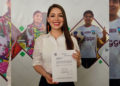 Jasmine Bugarín solicitó licencia como senadora del PVEM; busca candidatura por gubernatura de Nayarit
