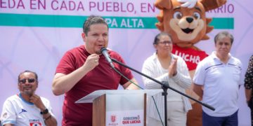 Inaugura Milpa Alta dos nuevas canchas como parte del del programa “La pelota vuelve a casa”,