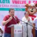 Inaugura Milpa Alta dos nuevas canchas como parte del del programa “La pelota vuelve a casa”,