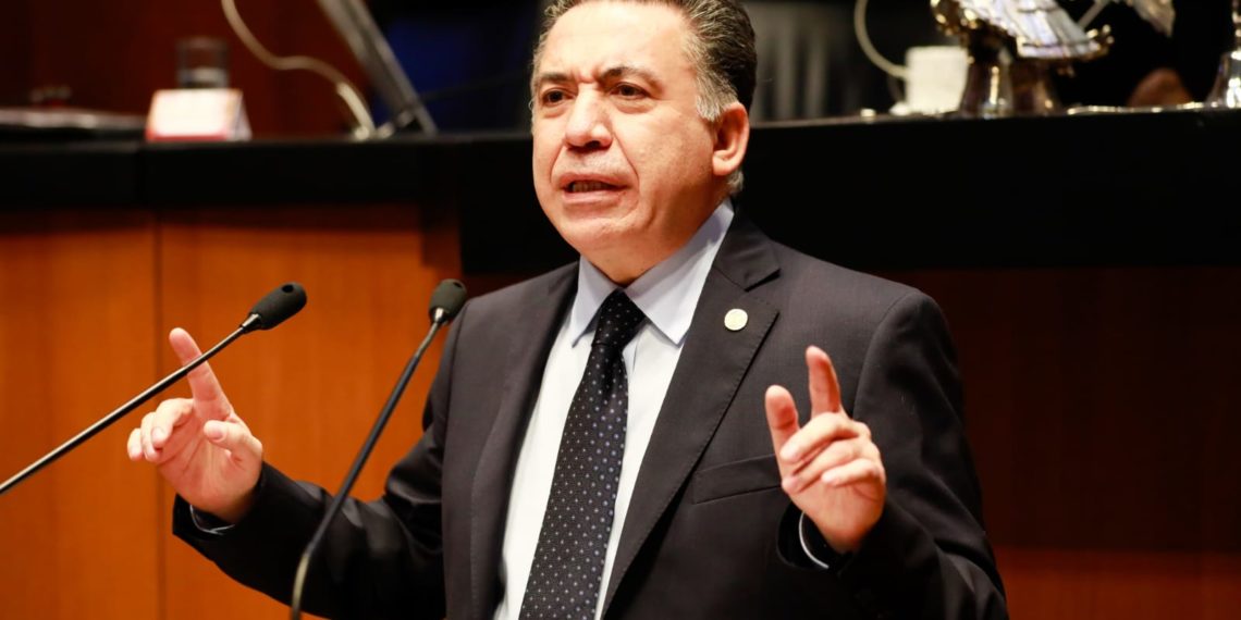Enrique Inzunza asegura su permanecía como senador hasta 2030, pese a señalamiento de EU por nexos con narco